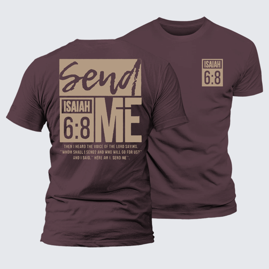 Luxe Mercerized Cotton Tee - Send Me