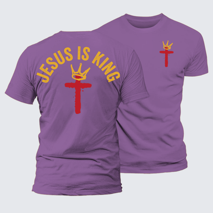Luxe Mercerized Cotton Tee - Jesus Is King