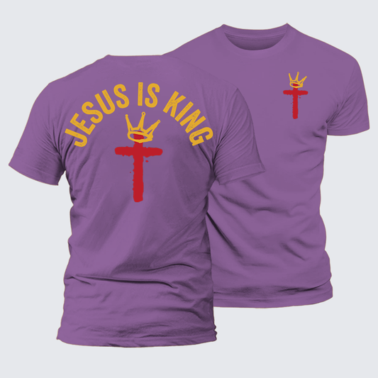 Luxe Mercerized Cotton Tee - Jesus Is King
