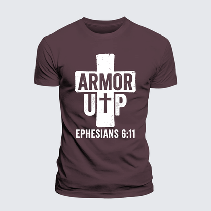 Luxe Mercerized Cotton Tee - Armor Up