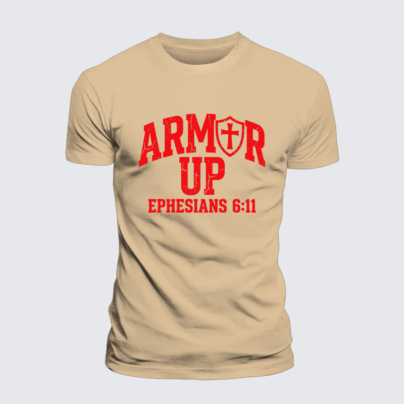 Luxe Mercerized Cotton Tee - Armor Up
