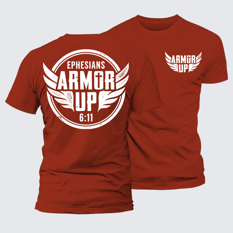 Luxe Mercerized Cotton Tee - Armor Up