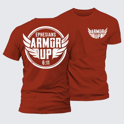 Luxe Mercerized Cotton Tee - Armor Up