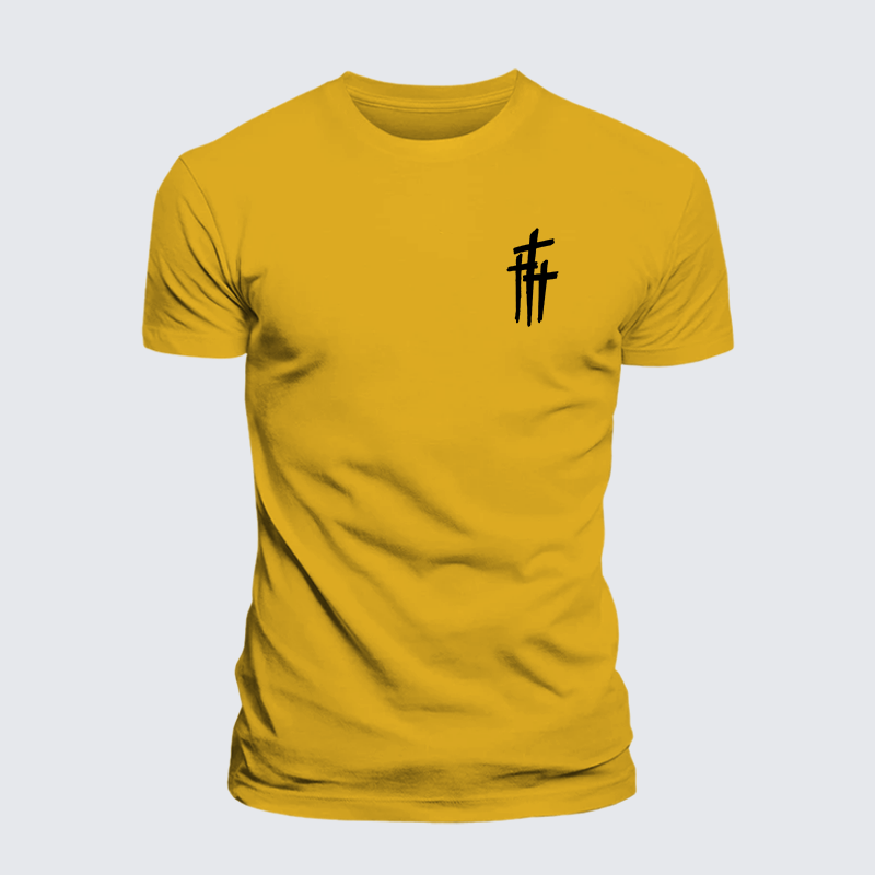 Luxe Mercerized Cotton Tee - Faith Printed