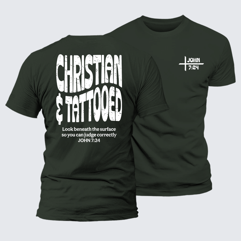 Luxe Mercerized Cotton Tee - Christian & Tattooed
