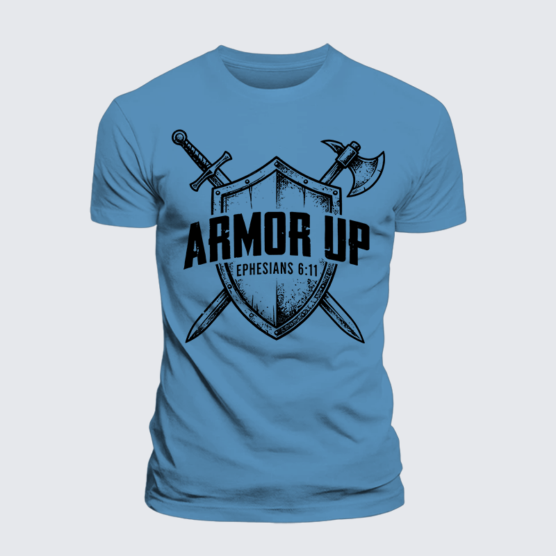 Luxe Mercerized Cotton Tee - Armor Up