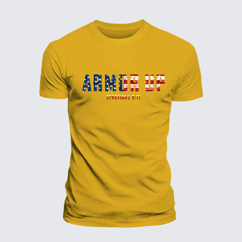 Luxe Mercerized Cotton Tee - Armor Up