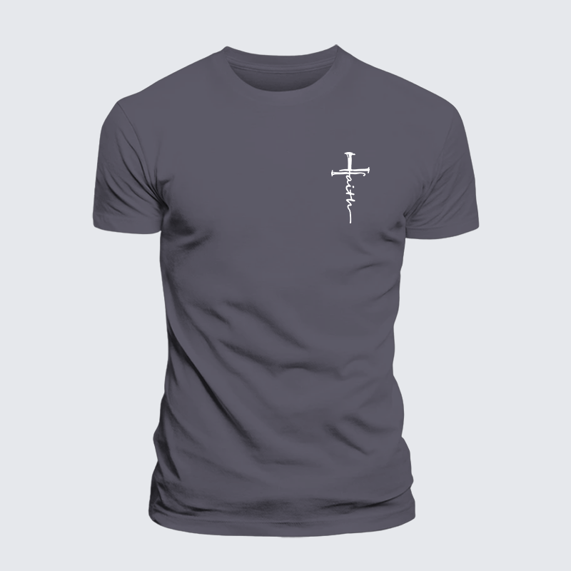 Luxe Mercerized Cotton Tee - Cross