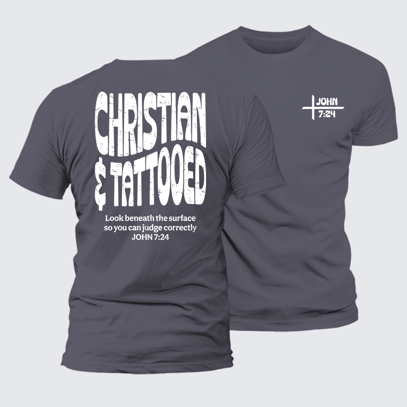 Luxe Mercerized Cotton Tee - Christian & Tattooed