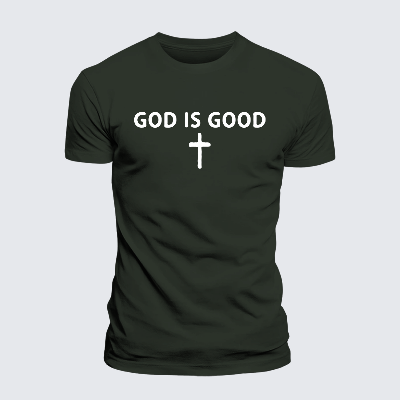 Luxe Mercerized Cotton Tee - God Is Good
