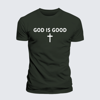 Luxe Mercerized Cotton Tee - God Is Good