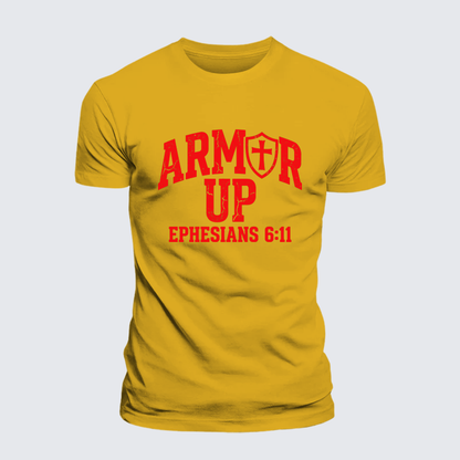 Luxe Mercerized Cotton Tee - Armor Up