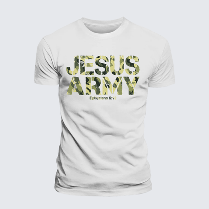 Luxe Mercerized Cotton Tee - Jesus Army