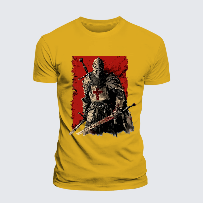 Luxe Mercerized Cotton Tee - Templar Honor
