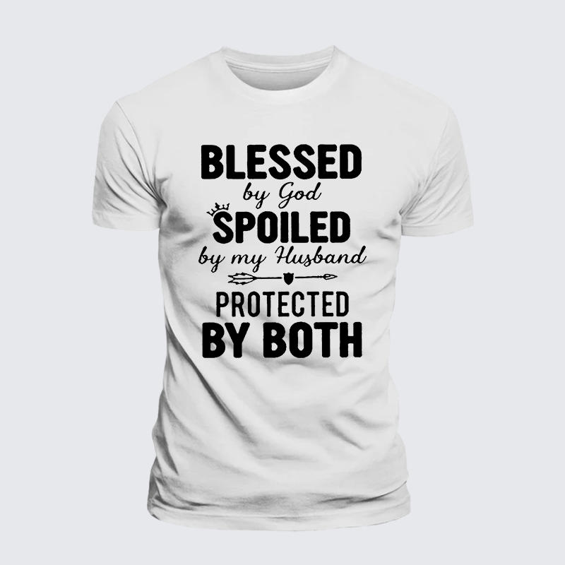 Luxe Mercerized Cotton Tee - God Bless