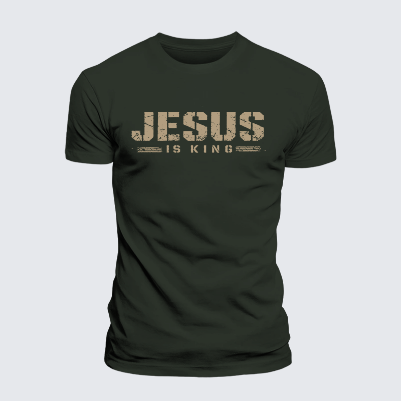 Luxe Mercerized Cotton Tee - Jesus Is King