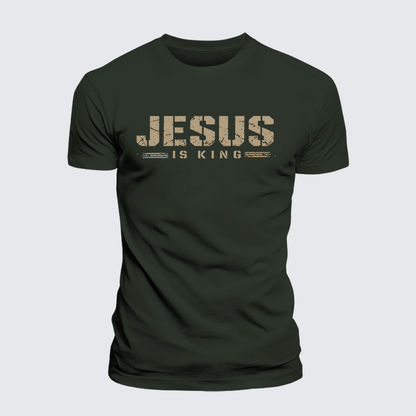 Luxe Mercerized Cotton Tee - Jesus Is King