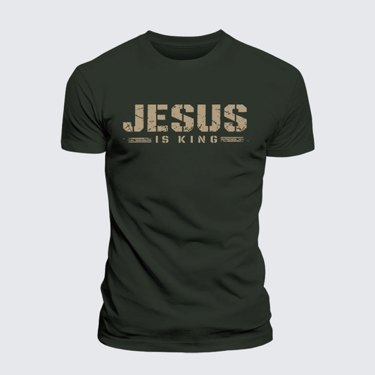 Luxe Mercerized Cotton Tee - Jesus Is King