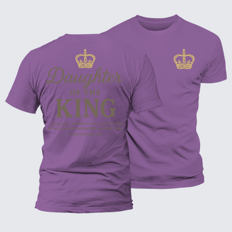 Luxe Mercerized Cotton Tee - Daughter Of The King