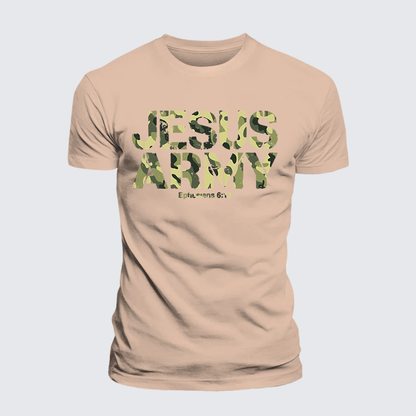 Luxe Mercerized Cotton Tee - Jesus Army