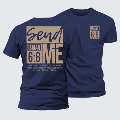 Luxe Mercerized Cotton Tee - Send Me