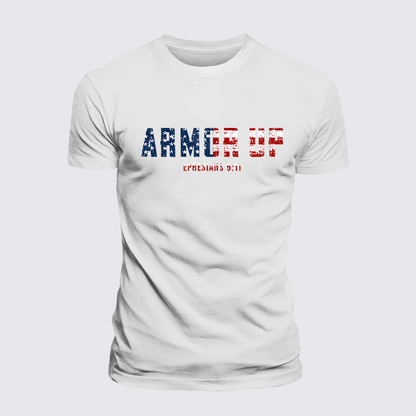 Luxe Mercerized Cotton Tee - Armor Up