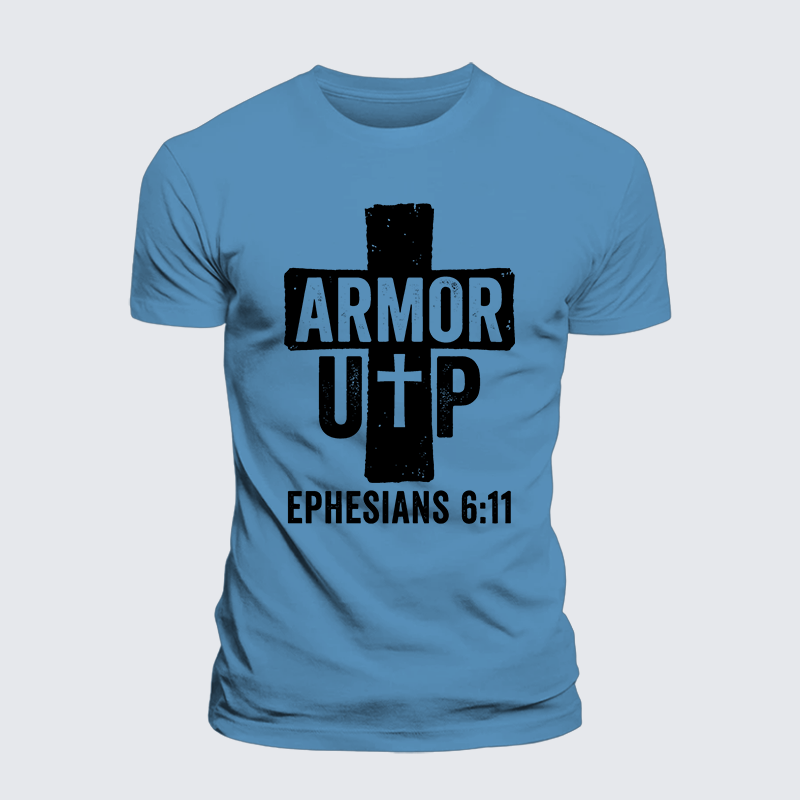 Luxe Mercerized Cotton Tee - Armor Up