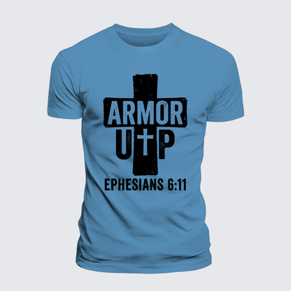 Luxe Mercerized Cotton Tee - Armor Up