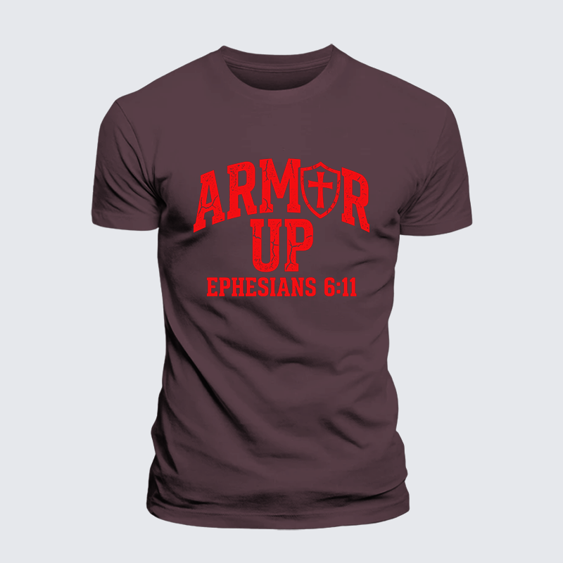 Luxe Mercerized Cotton Tee - Armor Up