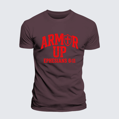 Luxe Mercerized Cotton Tee - Armor Up