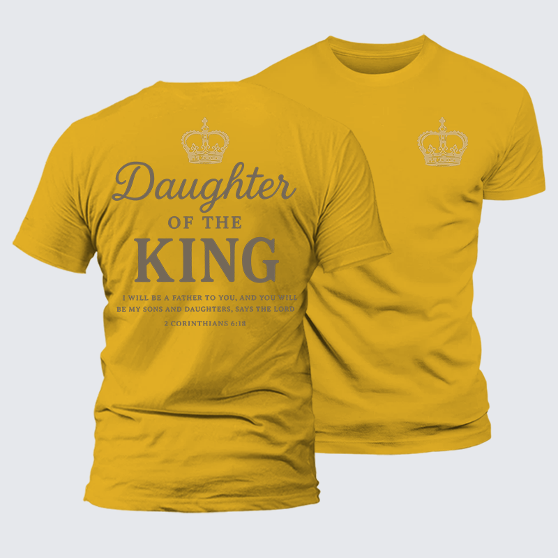 Luxe Mercerized Cotton Tee - Daughter Of The King