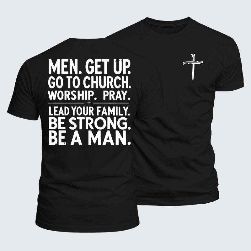Luxe Mercerized Cotton Tee - Be A Man