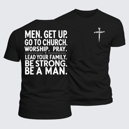 Luxe Mercerized Cotton Tee - Be A Man