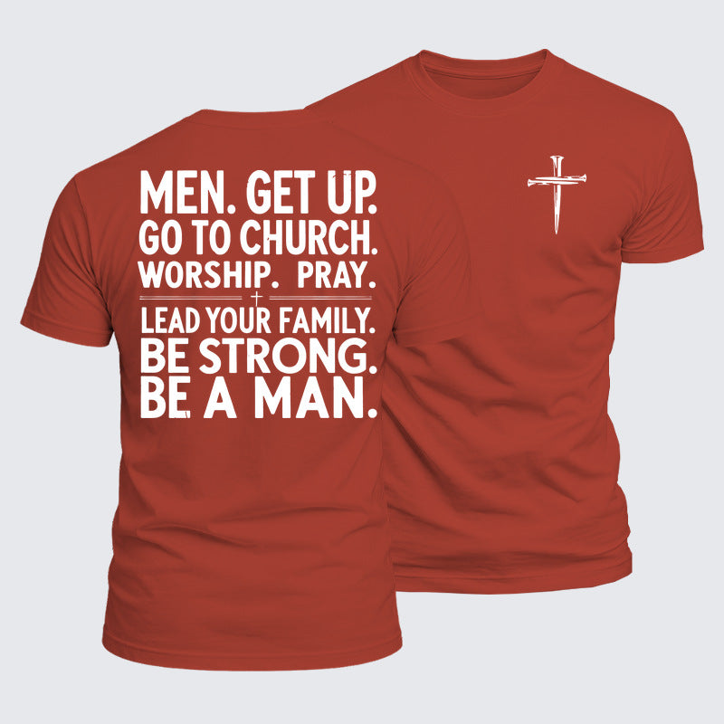 Luxe Mercerized Cotton Tee - Be A Man