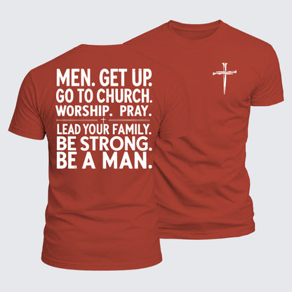 Luxe Mercerized Cotton Tee - Be A Man