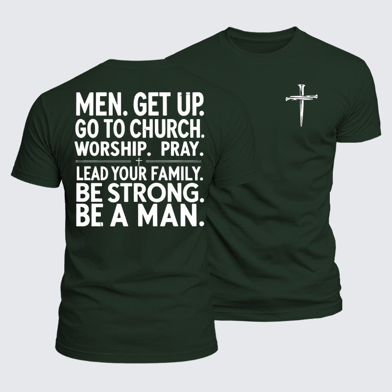 Luxe Mercerized Cotton Tee - Be A Man