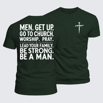 Luxe Mercerized Cotton Tee - Be A Man
