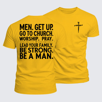 Luxe Mercerized Cotton Tee - Be A Man