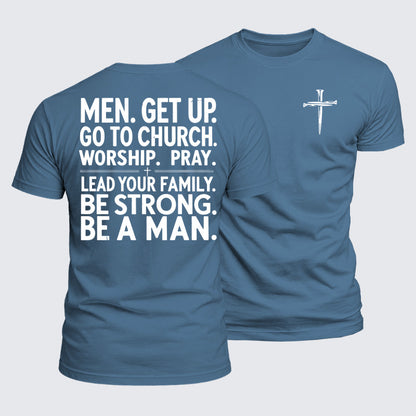 Luxe Mercerized Cotton Tee - Be A Man