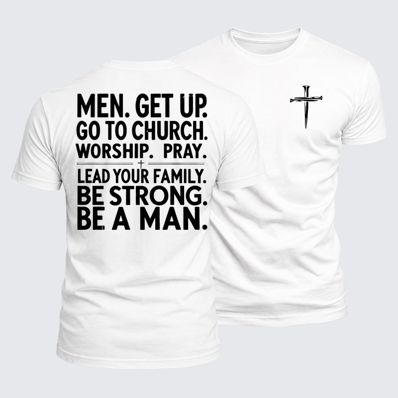 Luxe Mercerized Cotton Tee - Be A Man