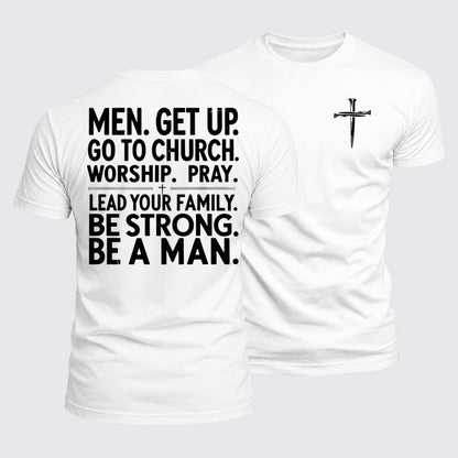 Luxe Mercerized Cotton Tee - Be A Man