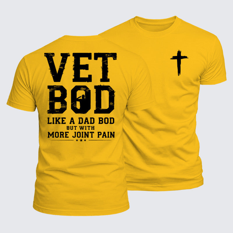 Luxe Mercerized Cotton Tee - Vet Bod Like A Dad Bod