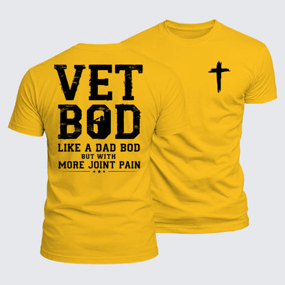 Luxe Mercerized Cotton Tee - Vet Bod Like A Dad Bod