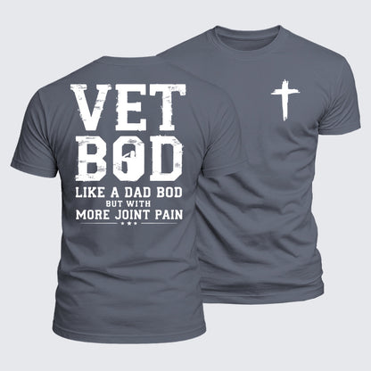 Luxe Mercerized Cotton Tee - Vet Bod Like A Dad Bod