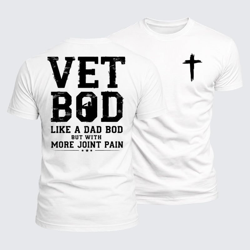 Luxe Mercerized Cotton Tee - Vet Bod Like A Dad Bod