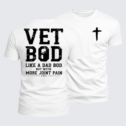 Luxe Mercerized Cotton Tee - Vet Bod Like A Dad Bod