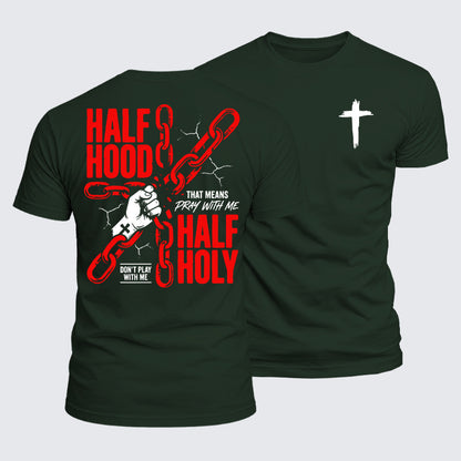 Luxe Mercerized Cotton Tee - Half Hood Half Holy