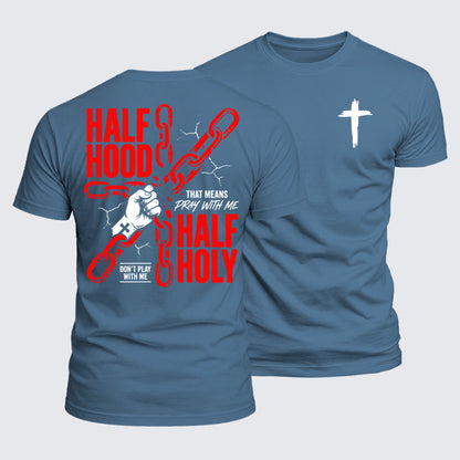 Luxe Mercerized Cotton Tee - Half Hood Half Holy