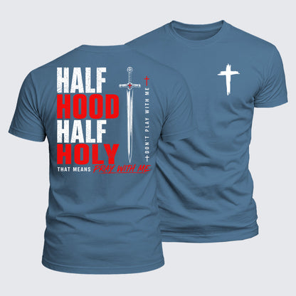 Luxe Mercerized Cotton Tee - Half Hood Half Holy