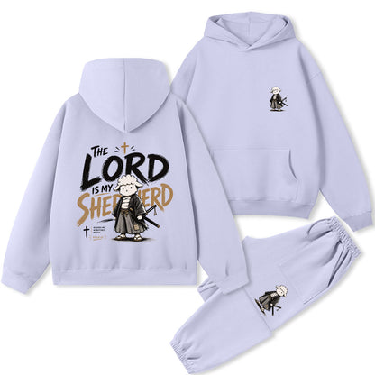 The Lord Is My Shepherd Christian Premium Fleece Hoodie Set